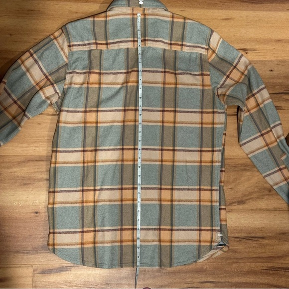 NWT Jetty Arbor Flannel Shirt in Mint Size Small - Picture 5 of 8